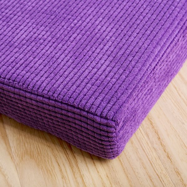 Coussin de sol carré multi couleur Coussin de sol carré multi couleur 2