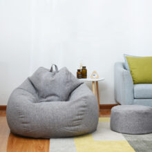 pouf géant multicouleur