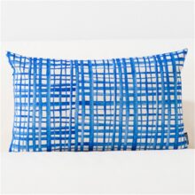 Housse de coussin bleu nordique chic Housse de coussin bleu nordique chic 5