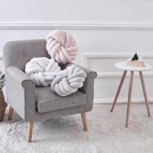 Gros coussin Nœud de Velours Gros coussin Nœud de Velours