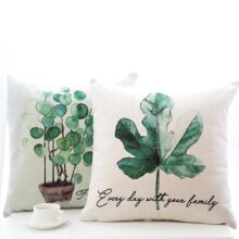 Housse de coussin Vert Emeraude Housse de coussin Vert Emeraude 1