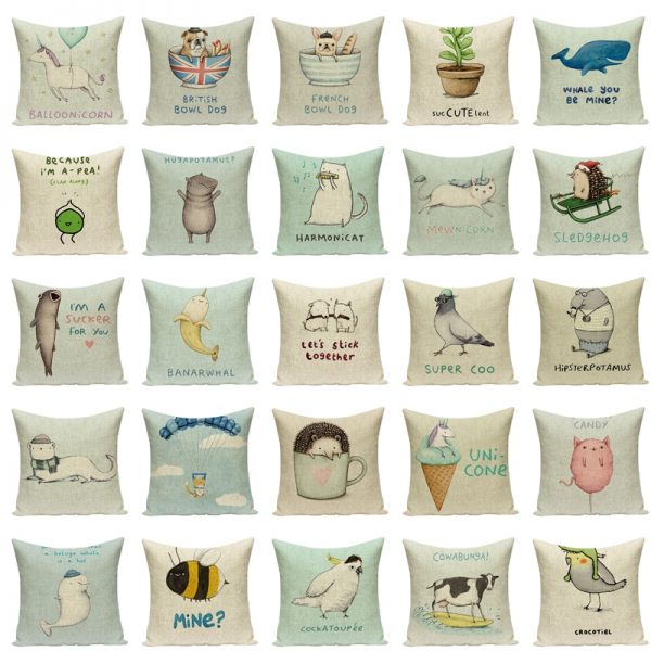 Housse de coussin collection super cooco 1