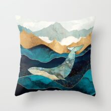 Housse de coussin paysage créatif