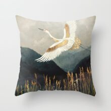 Housse de coussin paysage créatif  2