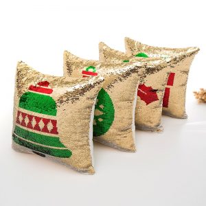Housses de coussin Paillettes de Noël Housses de coussin Paillettes de Noël 1