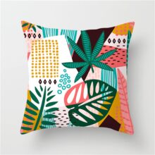 Housse de coussin collection tropical modern