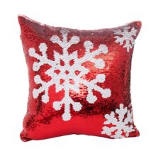 Housse de coussin collection paillette de noël Housse de coussin collection paillette de noël