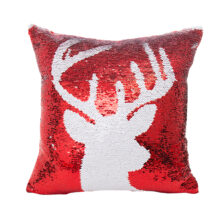 Housse de coussin collection paillette de noël Housse de coussin collection paillette de noël  1