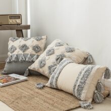 housse de coussin brodé style marocain