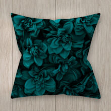 Housses de coussin bleu vert créatif Housses de coussin bleu vert créatif  3