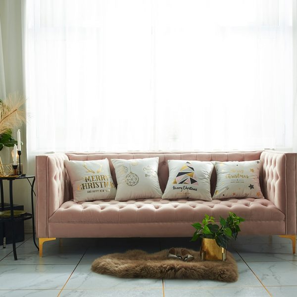 Housse de coussin noël merry christmas Housse de coussin noël merry christmas 4