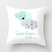 Housse de coussin collection les étoiles de bébé 1