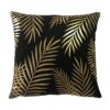 coussin feuillage or