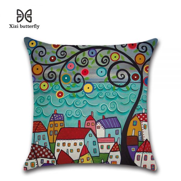 Housse de coussin le monde jack Housse de coussin le monde jack 4