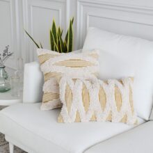 Housse de coussin brodé style Boho marocain Housse de coussin brodé style marocain 1