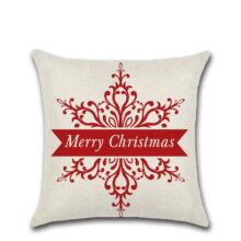 Housse de coussin noël et cerfs joyeux Housse de coussin noël et cerfs joyeux 2