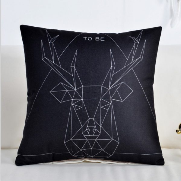 Housse de coussin collection black arrow Housse de coussin collection black arrow 2