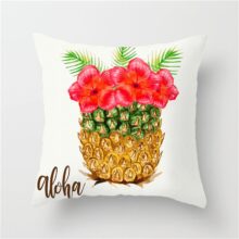 housse de coussin plante tropicale ananas housse de coussin plante tropicale ananas 4