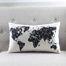 Housse de coussin collection monde géométrique Housse de coussin collection monde géométrique  2