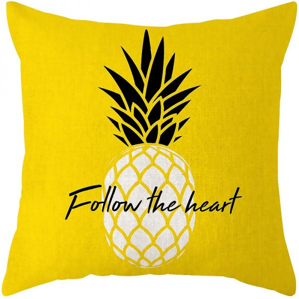 housse de coussin collection yellow zèbre housse de coussin collection yellow zèbre 4