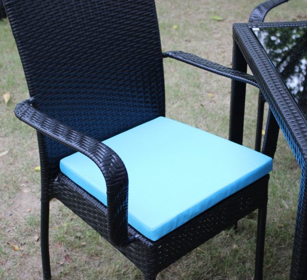 Coussin de chaise carrée imperméable waterproof Housse de coussin carrée imperméable waterproof 2
