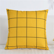 Housse de coussin yellow be mine