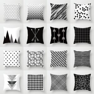 Housses de coussin Scandi Gris Housses de coussin Scandi Gris  1