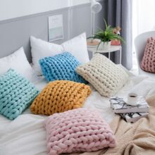 Coussin Torsades Cosy Coussin Torsades Cosy 1