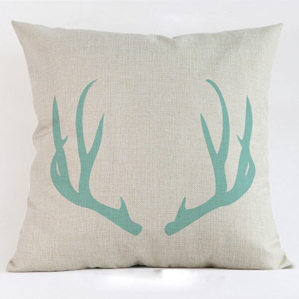 Housse de coussin scandinave bleu nordique 5