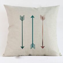 Housse de coussin scandinave bleu nordique 6