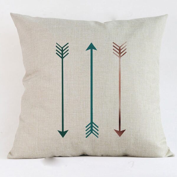 Housse de coussin scandinave bleu nordique 6