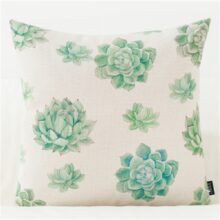 Housse de coussin la girafe verte Housse de coussin nordique la girafe verte 3