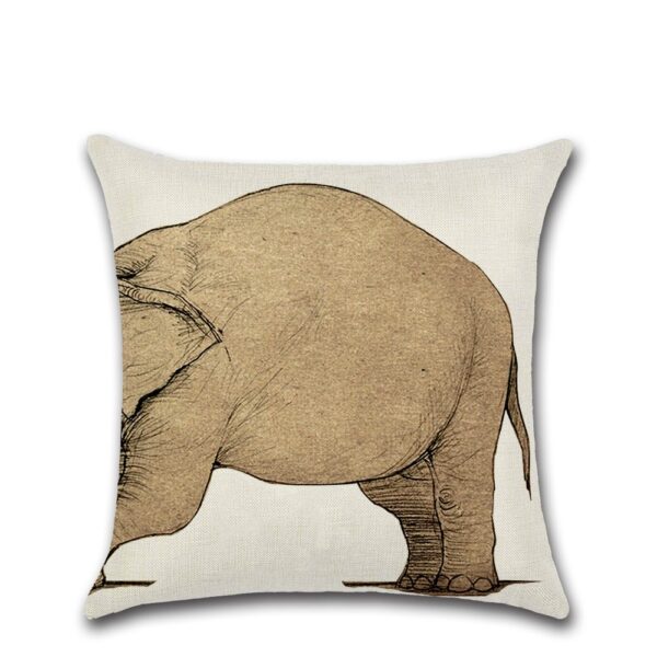 Housse de coussin gros z'animaux  3