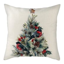 Housse de coussin sapin et couronne de noël Housse de coussin sapin et couronne de noël 15