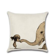 Housse de coussin gros z'animaux  2