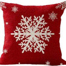 Housse de coussin royaume de noël en neige Housse de coussin royaume de noël en neige 18
