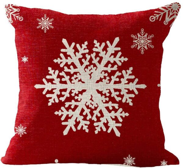 Housse de coussin royaume de noël en neige Housse de coussin royaume de noël en neige 18
