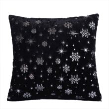 Housse de coussin flocon d’argent Housse de coussin flocon d'argent 12