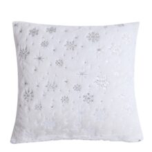 Housse de coussin flocon d’argent Housse de coussin flocon d'argent 5