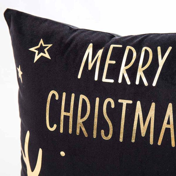 Housse de coussin noël collection cerf d’or Housse de coussin noël collection cerf d'or 2