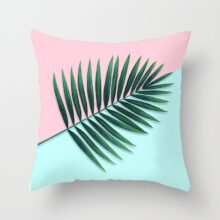 Housse de coussin tropical abstract color Housse de coussin tropical abstract color 1