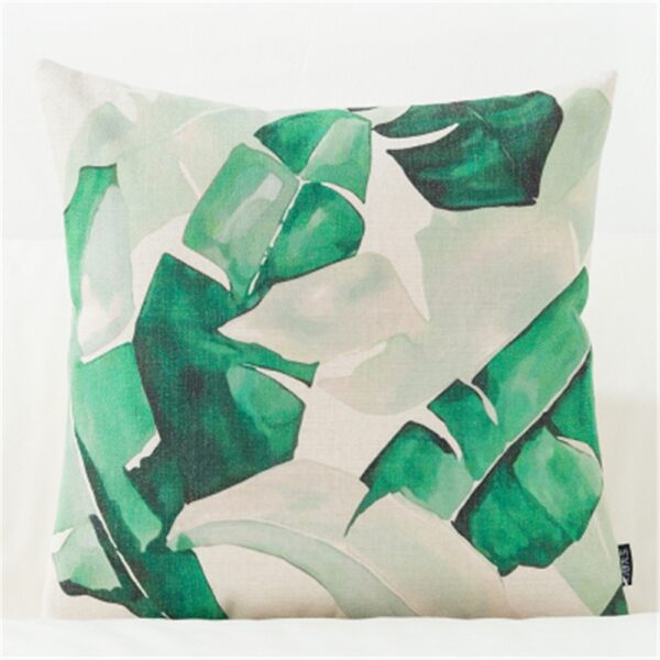 Housse de coussin la girafe verte Housse de coussin nordique la girafe verte 4