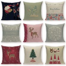 Housse de coussin noël black papa 1