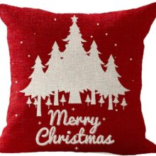 Housse de coussin royaume de noël en neige Housse de coussin royaume de noël en neige 17