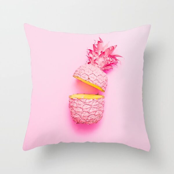 Housse de coussin tropical abstract color Housse de coussin tropical abstract color 2