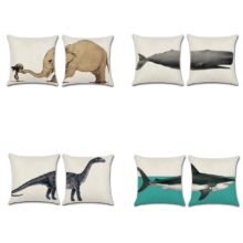 Housse de coussin gros z'animaux  1