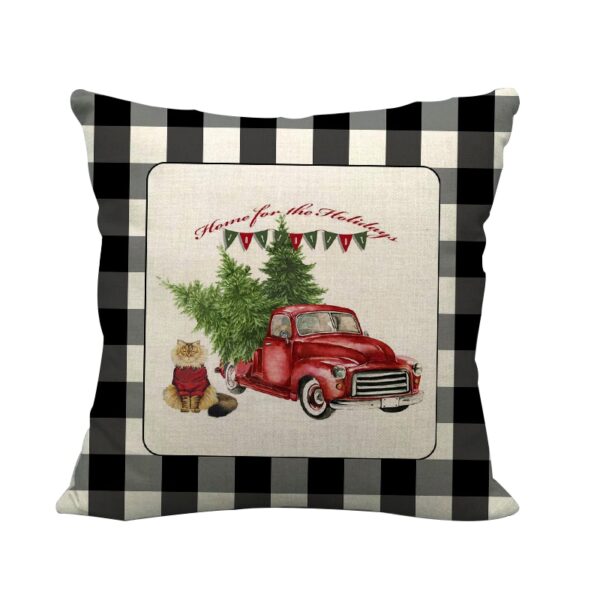Housse de coussin noël christmas time 5