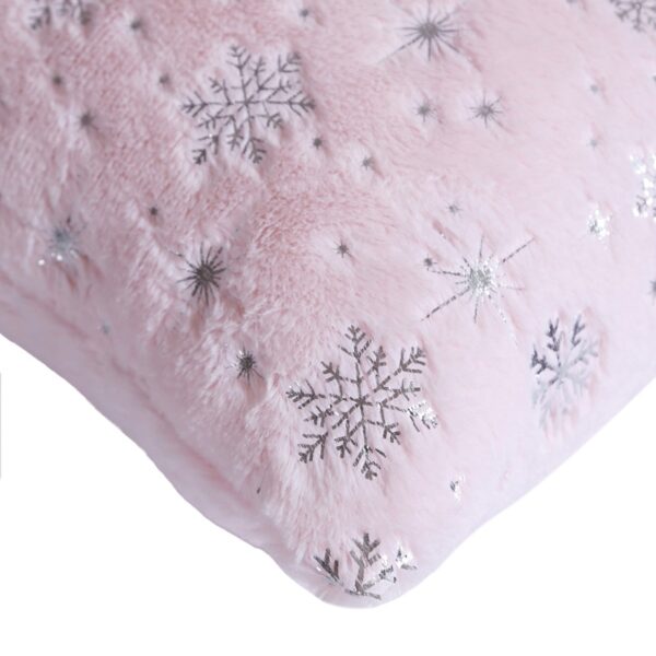 Housse de coussin flocon d’argent Housse de coussin flocon d'argent 3