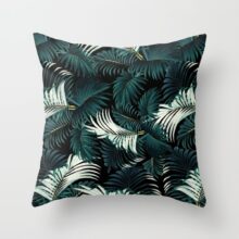 Housse de coussin tropical blue jungle Housse de coussin tropical blue jungle 9