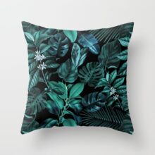 Housse de coussin tropical blue jungle Housse de coussin tropical blue jungle 8